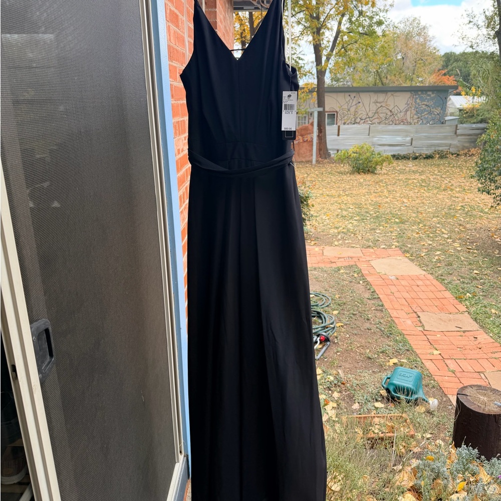 A. Byer Elegant Black Jumpsuit